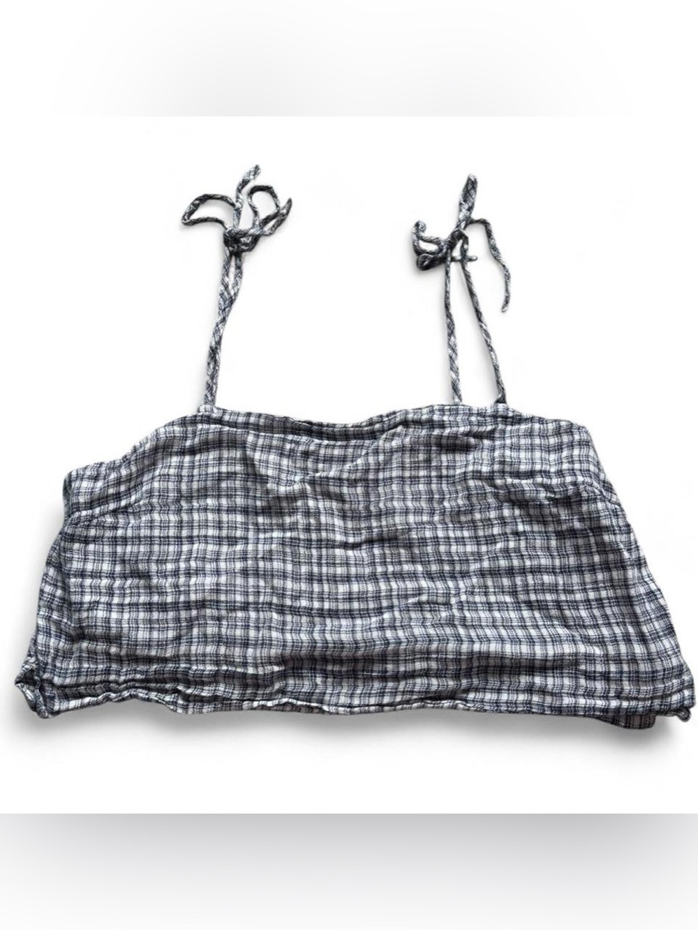American Eagle Outfitters Women's plaid tube top Size XL